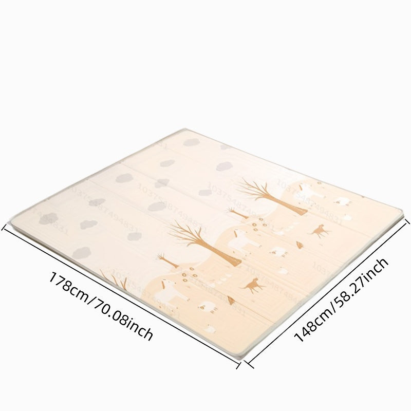 Tapis de Jeu et d'Éveil Pliable en Mousse XL – Isolant et Réversible