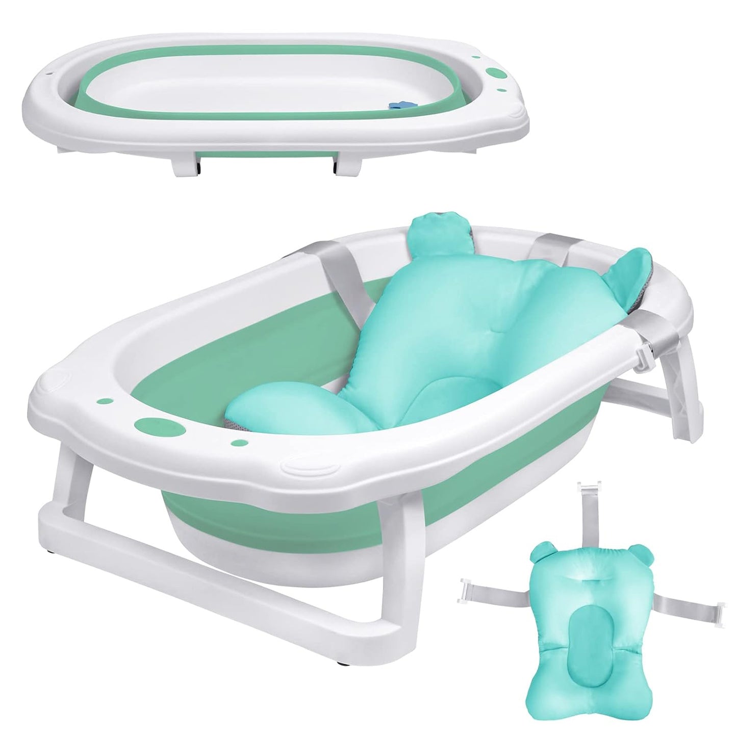 Baignoire Pliable Économiseur d'Espace - Ergonomique et Portable