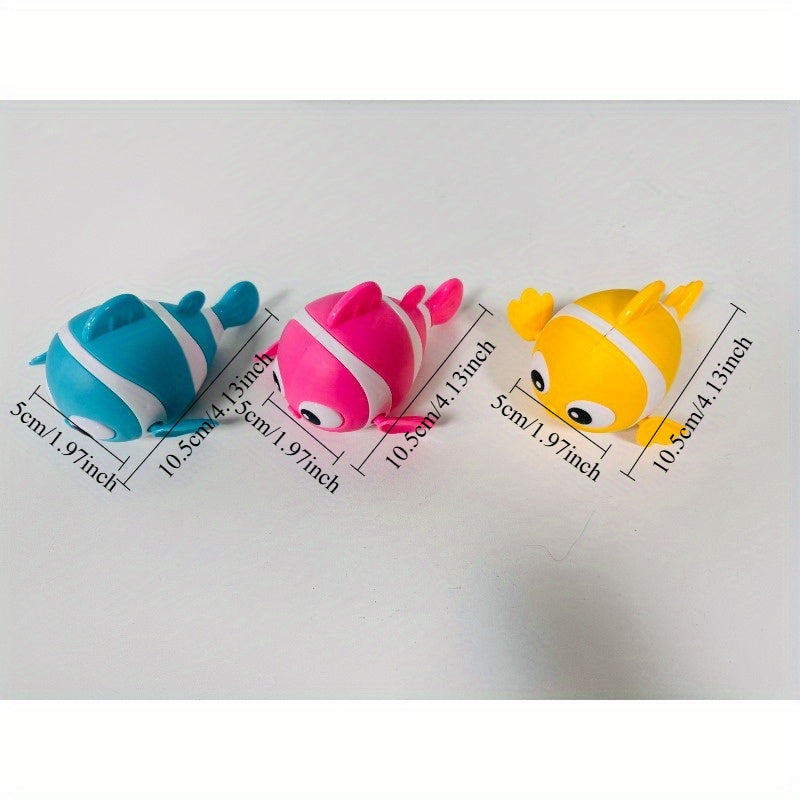 Lot de 3 Poissons de Bain à Remonter