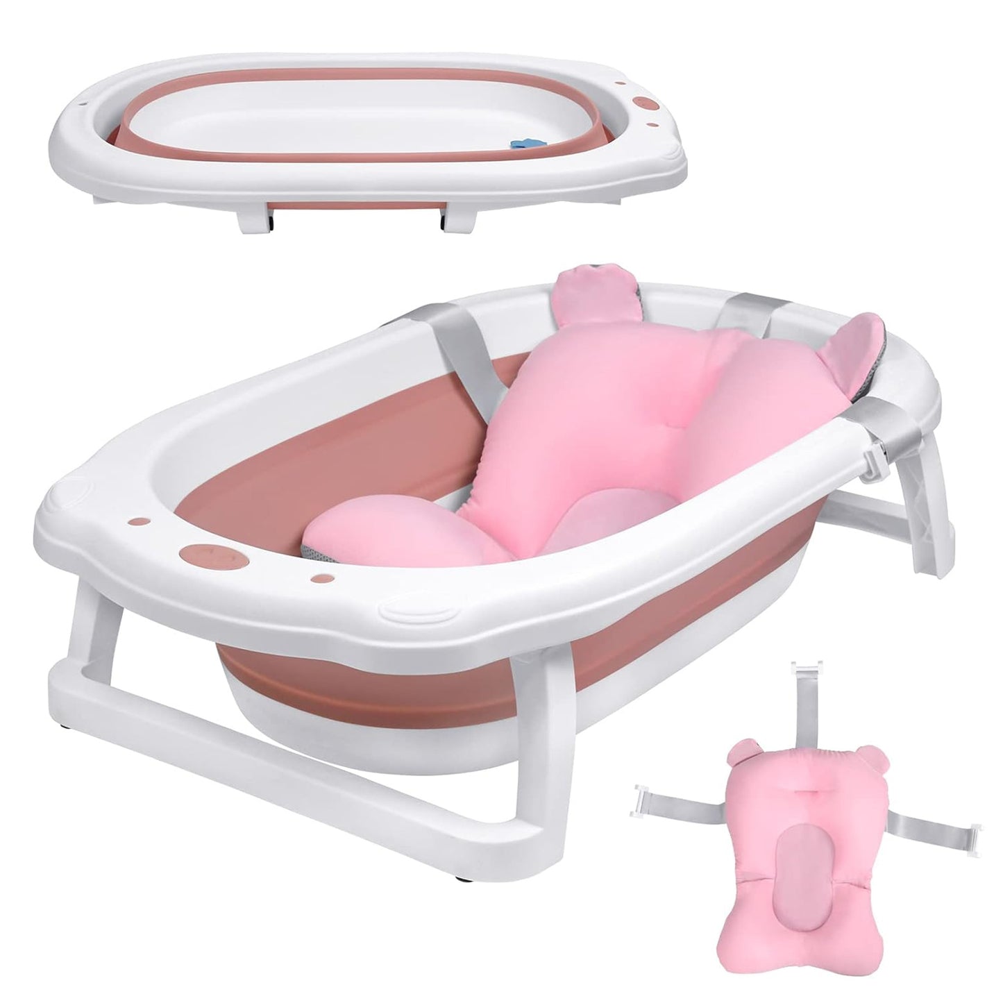 Baignoire Pliable Économiseur d'Espace - Ergonomique et Portable