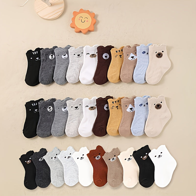 Lot de 10 Paires de Chaussettes Bébé/Enfant