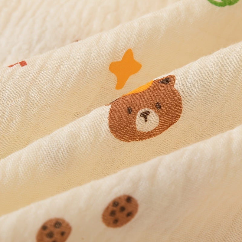 Lot de 3 Langes / Couvertures en Mousseline de Coton