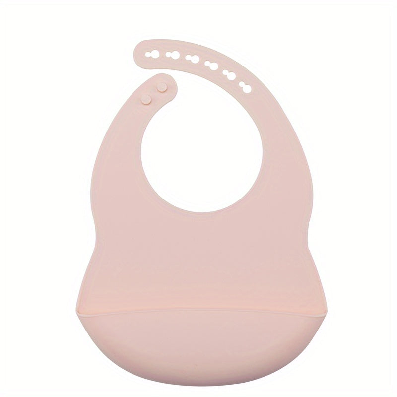 Bavoirs Bébé en Silicone Souple avec Récupérateur