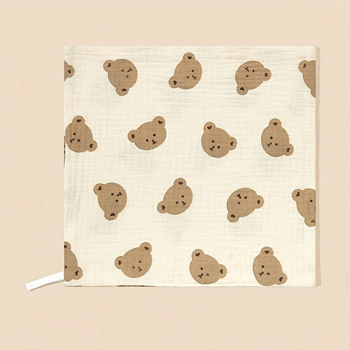 Lot de 5 Langes/Lingettes en Mousseline de Coton