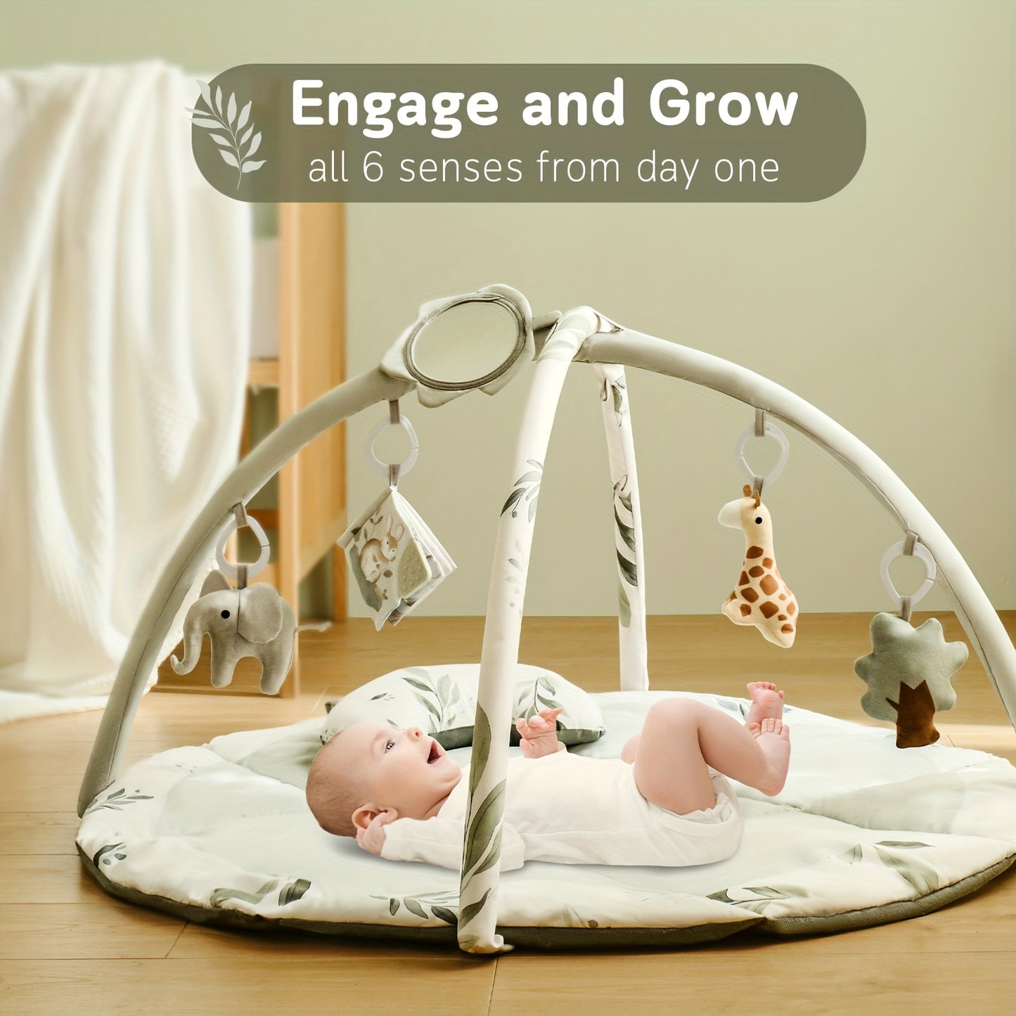 Arche et Tapis d'Éveil Bébé