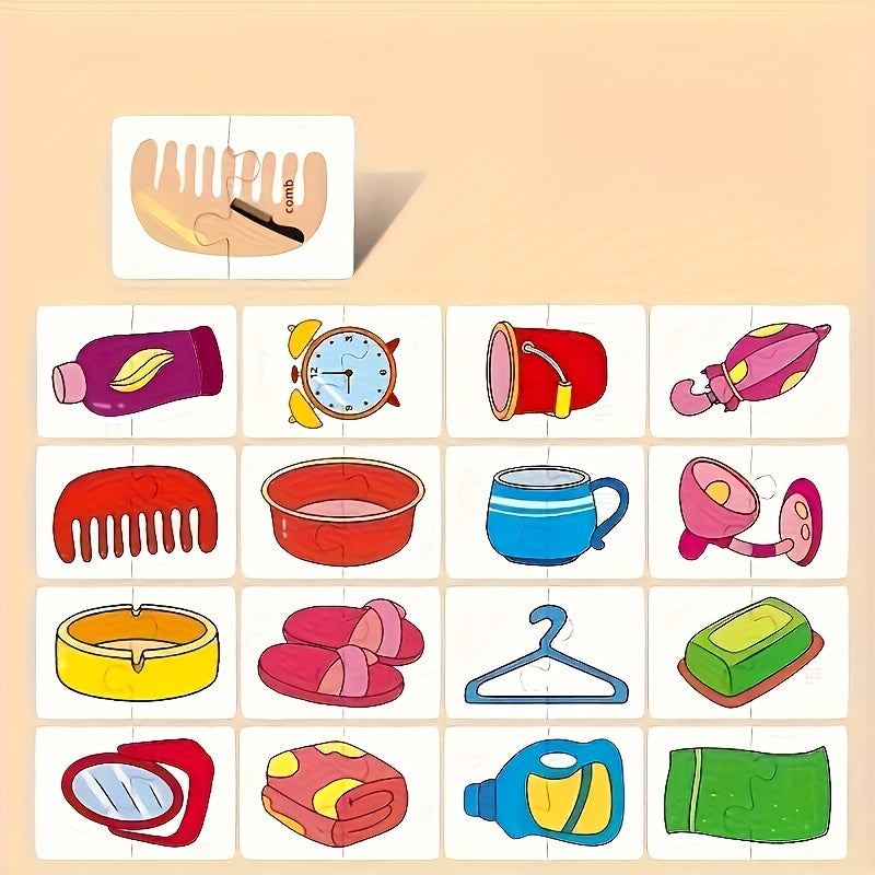 Lot de Mini Puzzles Éducatifs pour Bébé et Enfant