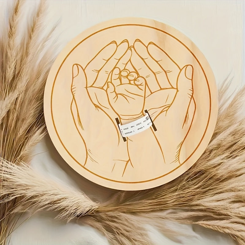 Cercle en Bois Souvenir de Naissance