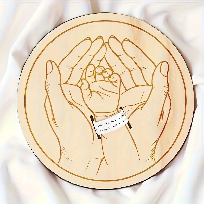 Cercle en Bois Souvenir de Naissance